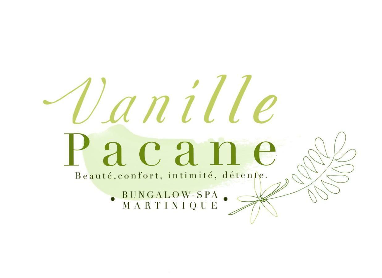 Bungalow Vanille Pacane - Vue Mer Avec Spa Prive Les Trois-Ilets Eksteriør bilde
