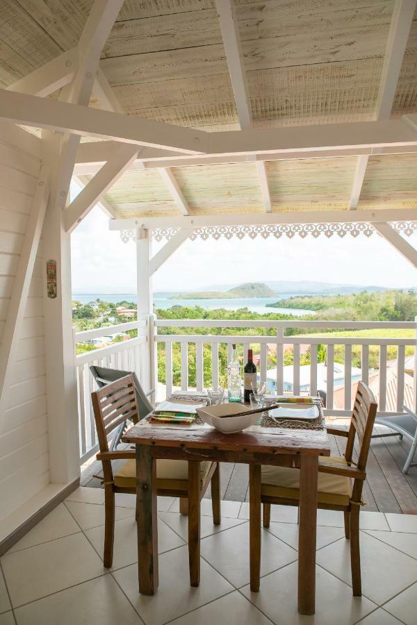 Bungalow Vanille Pacane - Vue Mer Avec Spa Prive Les Trois-Ilets Eksteriør bilde